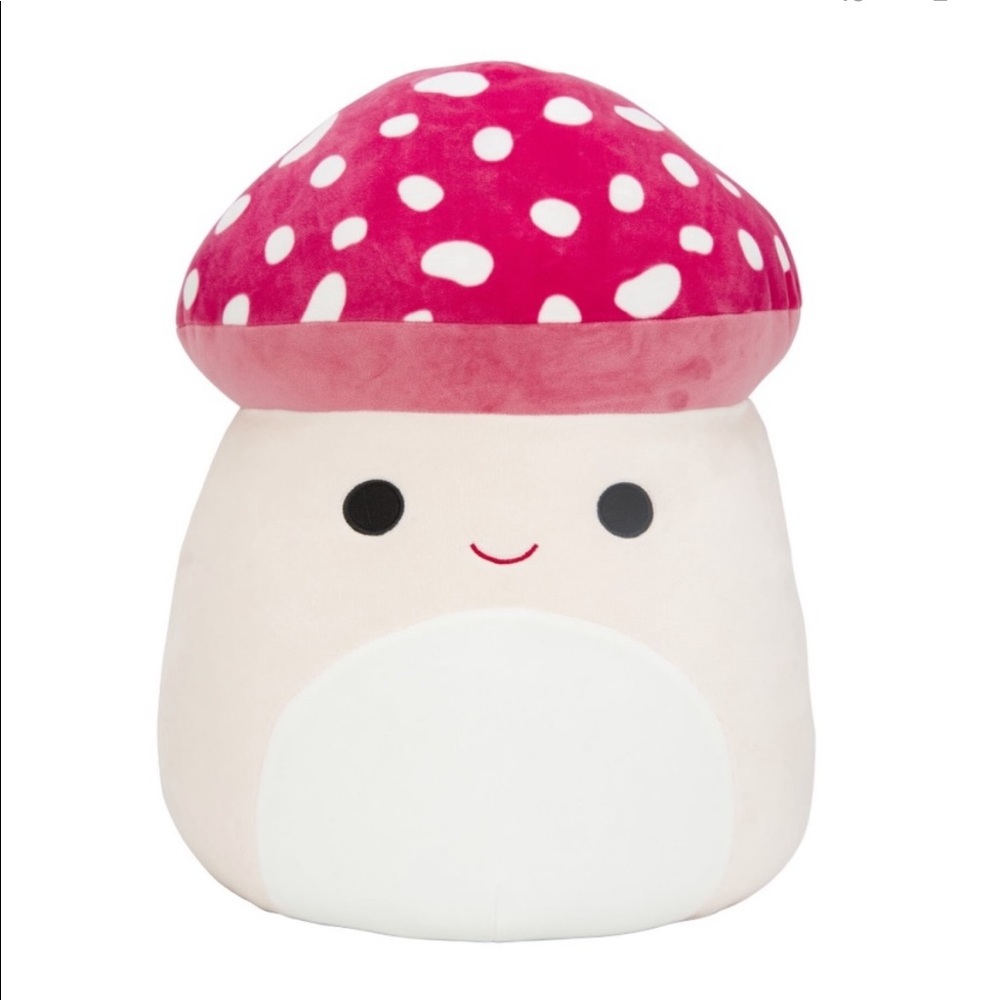 Brand new Malcom the Mushroom 16” Squishmallow
